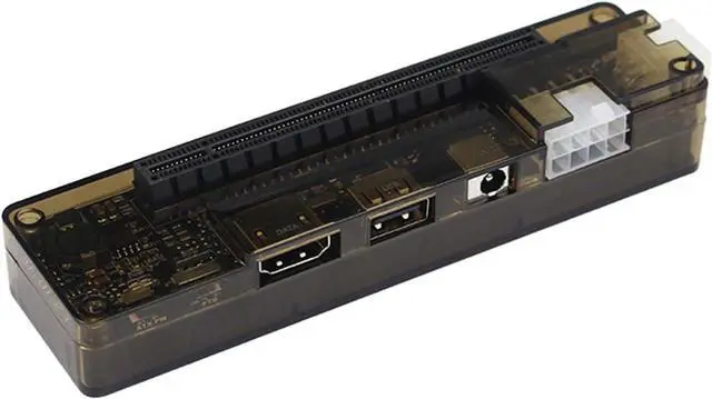 Alt view image 7 of 7 - PCI-E GDC External Video Card Dock/Laptop Station