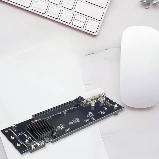 Alt view image 5 of 7 - 40Gbps Efficient USB Type C External GPU Dock Station Supports RTX3060 and GTX1060 Fast Installation with Bracket