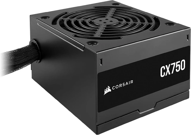 Main image of CX750 80 Plus Bronze Non Modular Low-Noise ATX 750 Watt Power Supply - NA - Black