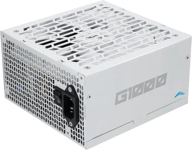 Alt view image 7 of 7 - SAMA G1000 1000W ATX 3.1 Fully Modular Power Supply, Gold Efficiency Performance, Cybenetics Rated, PCle 5.1 & 12V-2x6 Ready, Japanese Capacitors, 140mm FDB Silent Fan, ECO Mode Gaming PSU (White)