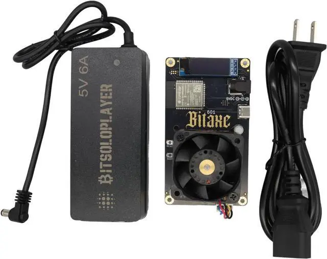 Alt view image 5 of 7 - Bitaxe Gamma 601 BTC Miner 1.2TH/s, BM1370 ASIC Chip, 2.4G WiFi, 18W/TH, Crypto Lottery Mining Machine, Micro Silent for Home Use - Compatible with S21 Pro