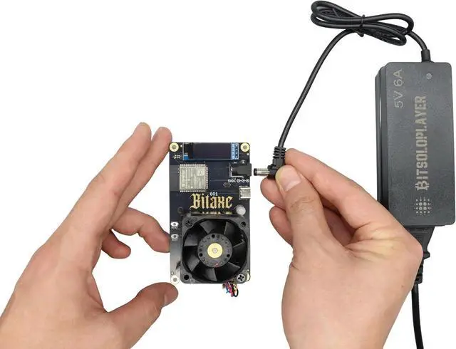 Alt view image 6 of 7 - Bitaxe Gamma 601 BTC Miner 1.2TH/s, BM1370 ASIC Chip, 2.4G WiFi, 18W/TH, Crypto Lottery Mining Machine, Micro Silent for Home Use - Compatible with S21 Pro