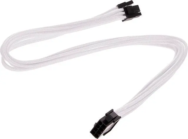 Alt view image 2 of 5 - Phanteks 24 Pin/ 8pin (4+4) M/B, 8pin (6+2) PCI-E Extension Cable Kit 500mm Length, White (PH-CB-CMBO_WT)
