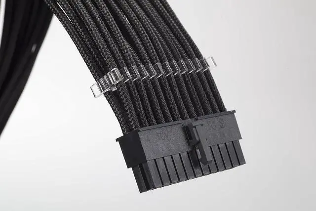 Alt view image 3 of 5 - Phanteks 24 Pin/ 8pin (4+4) M/B, 8pin (6+2) PCI-E Extension Cable Kit 500mm Length, Black (PH-CB-CMBO_BK)
