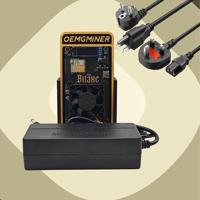 Alt view image 3 of 7 - Bitaxe Gamma 601 BTC Miner 1.2TH/s, BM1370 ASIC Chip, 2.4G WiFi, 18W/TH, Crypto Lottery Mining Machine with New Base Design for Enhanced Stability, Micro Silent for Home Use - Compatible with S21 Pro