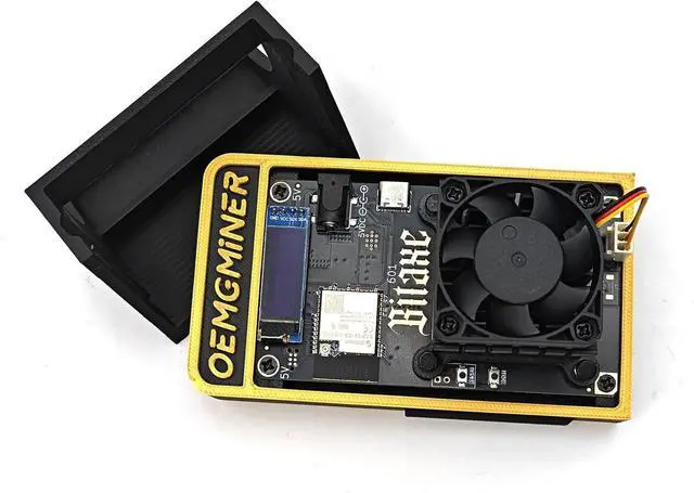 Alt view image 6 of 7 - Bitaxe Gamma 601 BTC Miner 1.2TH/s, BM1370 ASIC Chip, 2.4G WiFi, 18W/TH, Crypto Lottery Mining Machine with New Base Design for Enhanced Stability, Micro Silent for Home Use - Compatible with S21 Pro