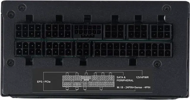 Alt view image 4 of 7 - SilverStone Technology SX1000R Platinum Cybenetics Platinum 1000W SFX12V 4.0 & PCIe 5.0 Fully Modular SFX-L Power Supply, SST-SX1000R-PL