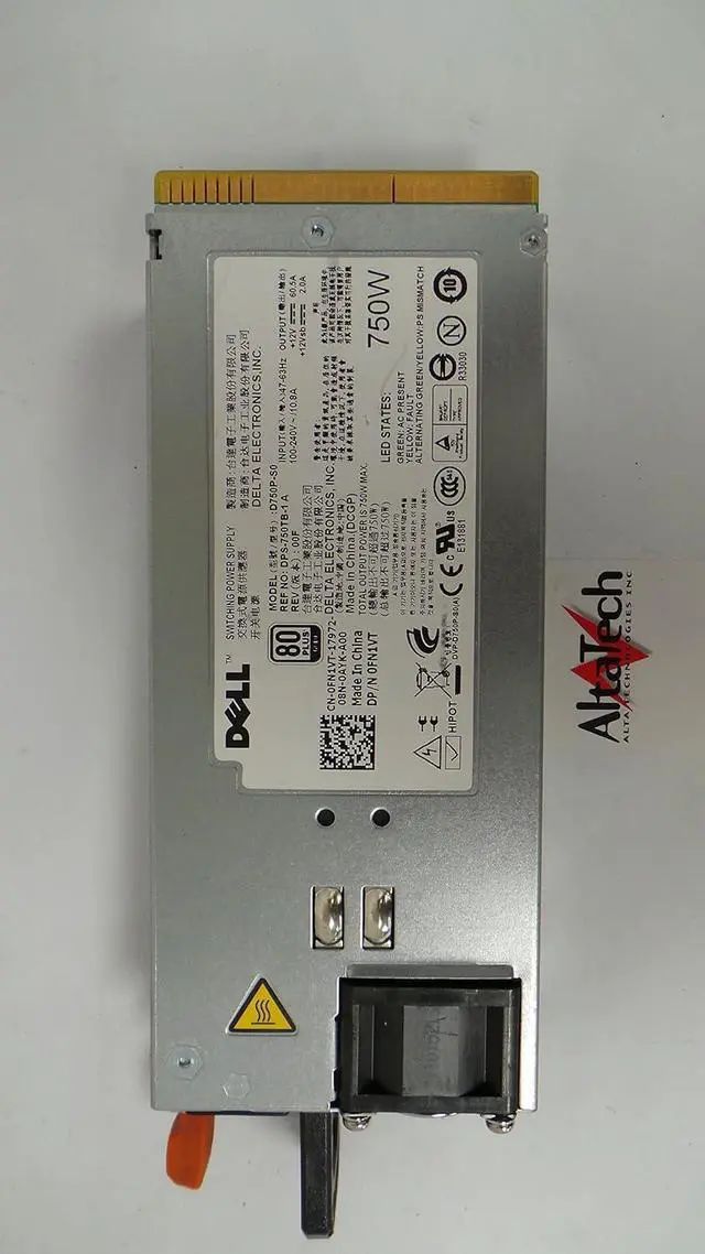 Alt view image 4 of 5 - FN1VT DELL Poweredge R510 750W Power Supply