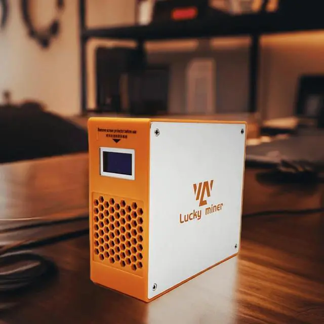 Alt view image 2 of 2 - Lucky Miner LG07 Litecoin & Dogecoin Miner - 11MH/s Scrypt Algorithm, Low Power 12W, Quiet 25dB, 2.4GHz WiFi, Built-in PSU, Efficient Crypto Mining Machine for Home Use