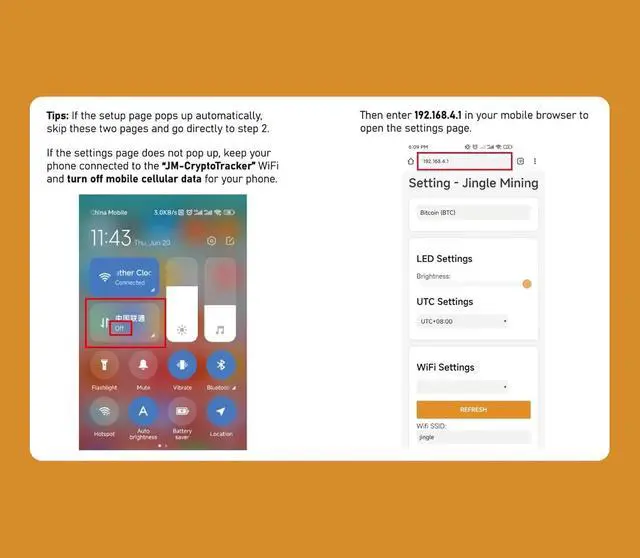 Alt view image 5 of 6 - Jingle Mining Crypto Ticker - Real-Time Bitcoin, ETH, Dogecoin, SOL, BNB, ETC, XRP Price Updates