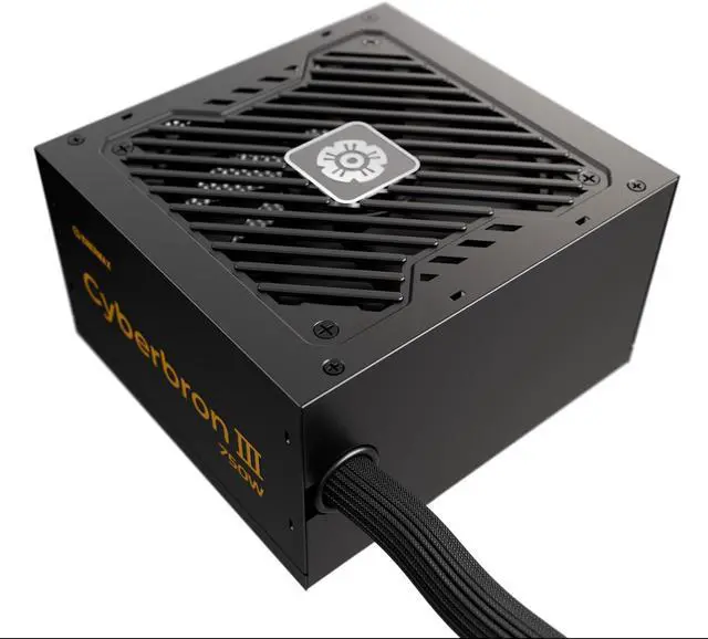Alt view image 7 of 7 - ENERMAX CYBER SOURCE III 750 Watt | Non-Modular ATX 3.1 Power Supply | PCIe 5.1|80 Plus Bronze | Low Noise 120mm FDB Fan | DC to DC with Jap. Capacitors|EMB750EWT-NAC