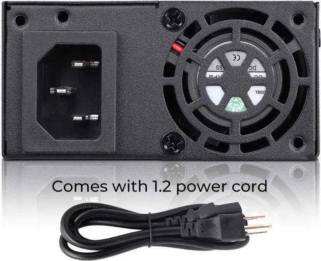 Alt view image 4 of 7 - Flex Power Supply 350W Fully Modular Small-1U PSU 110-220V AC with 1x20/24Pin Motherboard Power,2xSATA Interfaces, 2xIDE Fan Power for Rack Mount Case Desktop Server POS AIO System