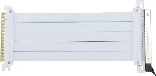 Main image of PCIE 5.0 Riser Cable, GPU PCIE 5.0 Extension Cable, 128Gbps High Speed Flexible PCIE 5.0 X16 Riser Cable Compatible with 4.0 3.0 2.0 1.0 (40cm)