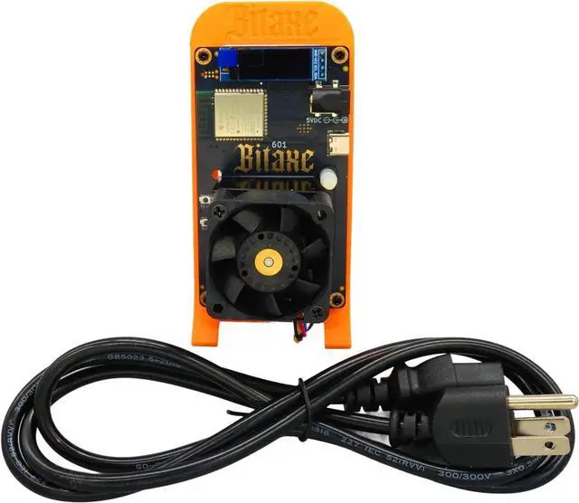 Alt view image 4 of 7 - Open Source Bitcoin Miner Bitaxe Gamma 601 Solo Miner 1.2TH/S 18W BM1370 from Antminer S21 Pro Asic Bitcoin Miner with Stand and PSU