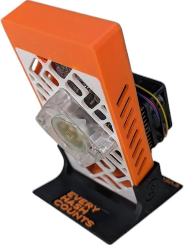 Alt view image 4 of 4 - Bitaxe Gamma Bitcoin ASIC Miner | 1.2 TH/s BM1370 Chip | 15 J/TH Energy-Efficient | Open-Source Design | WiFi Enabled | OLED Display | Plug-and-Play Solo Miner