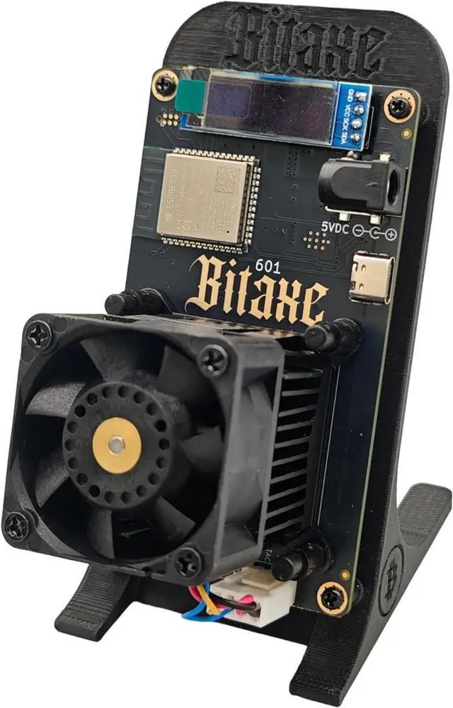 Main image of New Low Noise Bitaxe Gamma 601 Solo Bitcoin Miner 1.2TH/s 2.4gh WiFi ASIC Miner Home BTC Miners Cryptos Miner Mining from Antminer S21 Pro