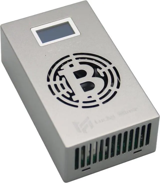 Alt view image 2 of 3 - Bitcoin Lucky LV06 Solo Miner - 500GH/S Hashrate, WiFi Connection, Silent Operation, BTC Miner Machine
