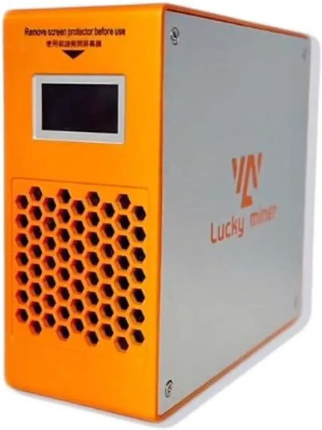 Alt view image 4 of 6 - Mini Doge Lucky Miner LG07 Litecoin & Dogecoin Miner  11MH/S Scrypt Algorithm ASIC Miner, Low Power 12W, Quiet 25dB, WiFi 2.4GHz, Built-in PSU, Crypto Miner Mining Machine for Home Use