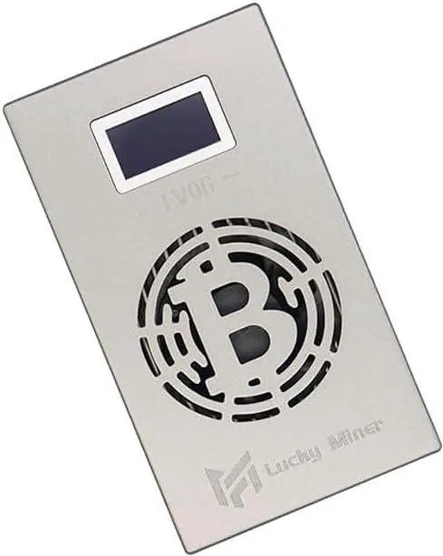 Alt view image 5 of 5 - Bitcoin Miner Lucky Miners LV06 V6 BTC Miner Solo Miners Mining SHA-256 500GH/S BM1366 Asic chip Low Noise Crypto Miner Home Use BTC Miners Mining Machine BTC Lottery Machine Device
