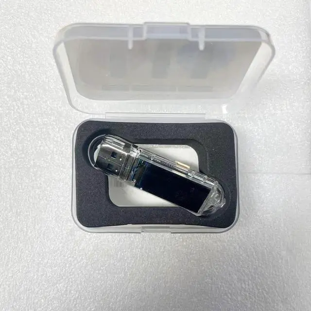 Alt view image 4 of 6 - Nerd Miner 74Kh/s USB Miner Thumb Bitcoin Miner Solo Lottery Miner Mini Display Latest Firmware Open Source Hardware Bitcoin USB Nerd Miner