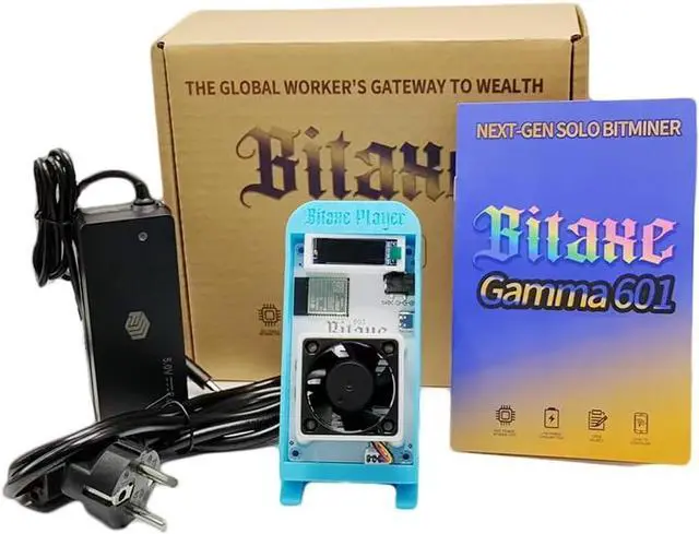 Alt view image 6 of 6 - Genérico New Model Bitaxe Gamma 601 Bitcoin Miner 1.2TH/S SHA-256 Low Noise Asic Chip Crypto Miner 2.4G WiFi 18W Bitcoins Mining BTC Miners Home Use