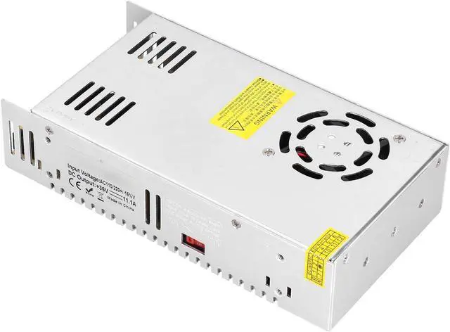 Main image of Switching Power Supply 400W 36V 11A for Stepper Motor AC115/230V Input with Stainless Steel Shell