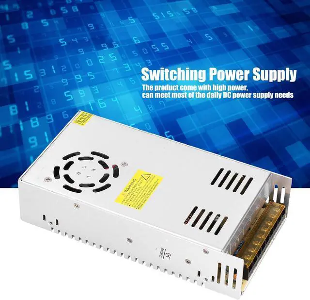 Alt view image 2 of 7 - Switching Power Supply 400W 36V 11A for Stepper Motor AC115/230V Input with Stainless Steel Shell