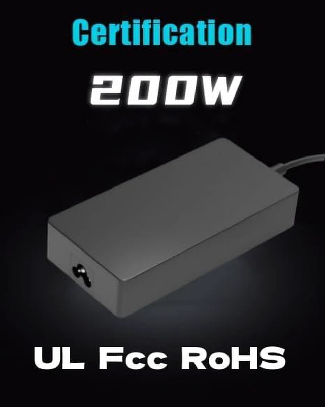Alt view image 4 of 5 - 200W Charger Fit for Asus TUF Dash F15 FX516 FX517 TUF Gaming A15 F17 A17 FX507 FA506 FX706 ROG Strix G15 G17 Zephyrus G15 GA503 Hero III ADP-200JB D Laptop Adapter