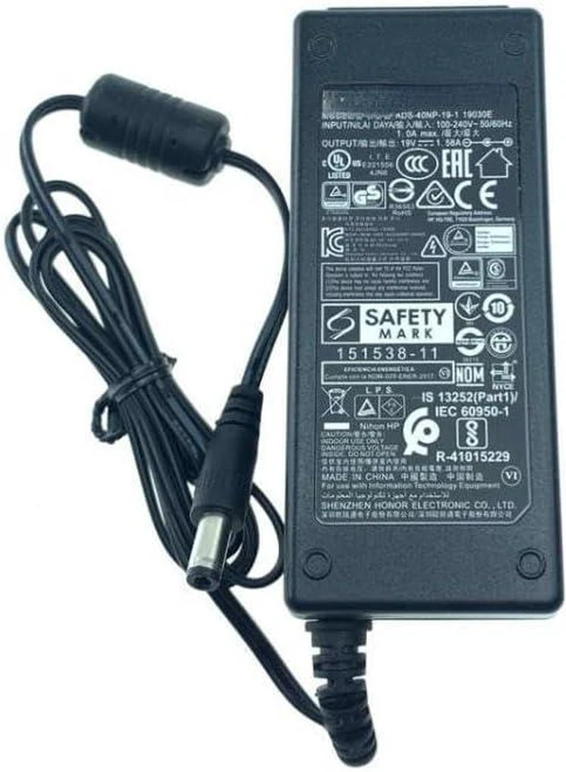 Main image of Genuine HOIOTO ADS-40NP-19-1 19030E 30W 19V 1.58A AC Switching Adapter Compatible with Hp 23er Display 22ep 24f Monitor Power Supply Charger, AD065G2Uz