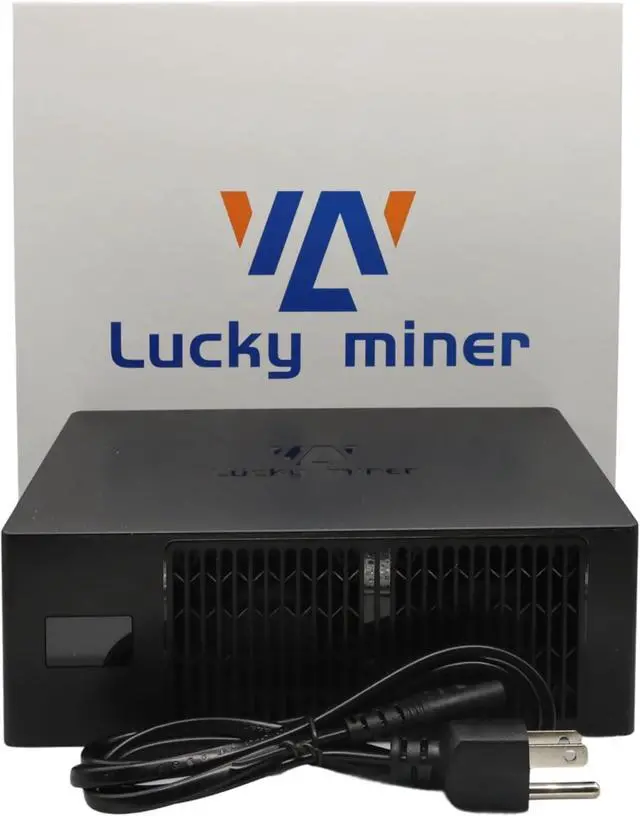 Alt view image 2 of 7 - Bitcoin Miner Lucky Miner lv08 Portable Asic Miner 4TH/S BM1366 SHA256 Home Silent Lottery Miner BTC Miner Machine Solo Miner with Power Supply