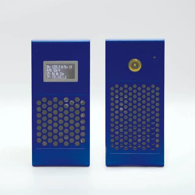 Alt view image 6 of 6 - Lucky Miner LV07 Bitcoins Miner 1000GH/S 2.4GWifi SHA-256 25W Crypto Miner with BM1366 Asic Chip Low Noise BTC Miner for Home Use Support Multiple Modes and cryptocurrencies