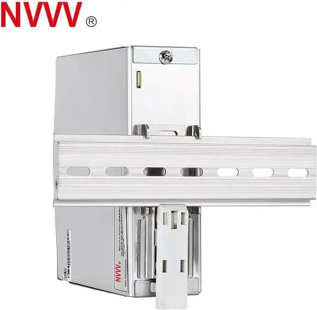 Alt view image 2 of 7 - 12Vdc 10Amp DIN-Rail Power Supply NDR 120W, Input:100-240VAC,Output:12VDC,Power Supply Switch Switching Converter DC