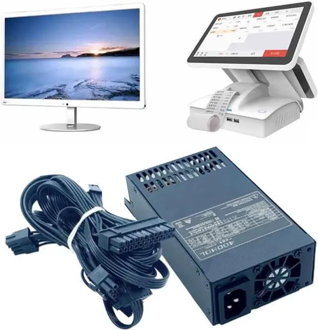 Alt view image 2 of 7 - 400W 400W Full Modular Power Supply for POS System Small 1U ITX Computer Chassis for Case Power Supply Module 400w Power Supply Itx