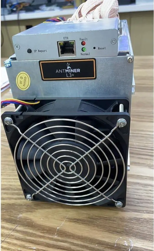 Alt view image 5 of 6 - Antminer L3+ 504MH/S 1.6J/MH with PSU, Litecoin Miner, Professional ASIC Litecoin Doge Coin Mining Machine, Scrypt Algorithm