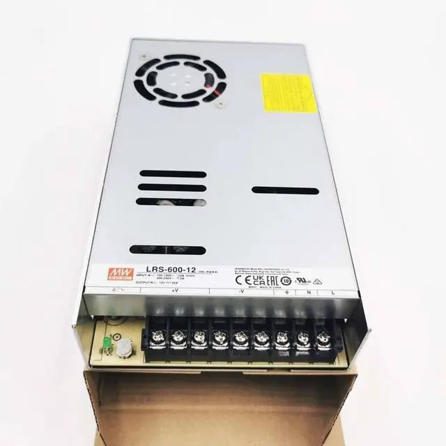 Alt view image 4 of 4 - Mean Well LRS-600-12 600W 12V 50A Switching Power Supply