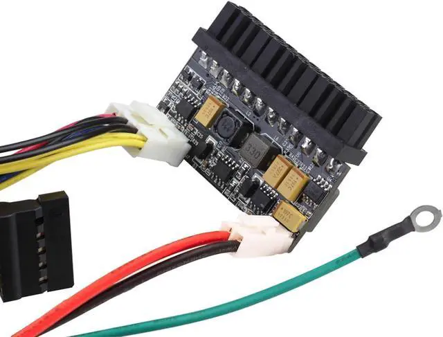 Alt view image 3 of 5 - 24pin DC ATX PSU 12V DC Input DC 12V 150 watt Pico PSU ATX High Mini-ITX Power Supply with Adapter Board ATX Switch PSU Car Auto for Computer Mainboard and car/Motorcycle