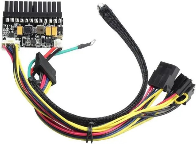 Alt view image 4 of 5 - 24pin DC ATX PSU 12V DC Input DC 12V 150 watt Pico PSU ATX High Mini-ITX Power Supply with Adapter Board ATX Switch PSU Car Auto for Computer Mainboard and car/Motorcycle