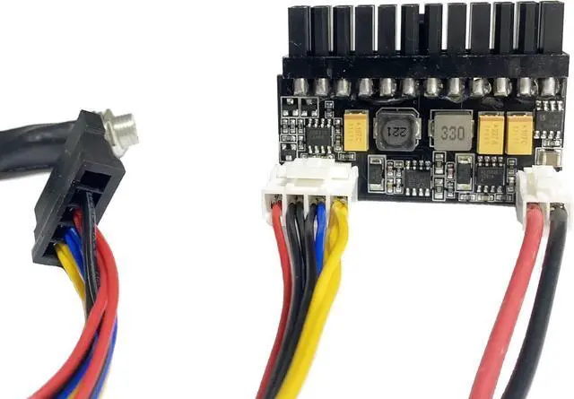 Alt view image 5 of 5 - 24pin DC ATX PSU 12V DC Input DC 12V 150 watt Pico PSU ATX High Mini-ITX Power Supply with Adapter Board ATX Switch PSU Car Auto for Computer Mainboard and car/Motorcycle