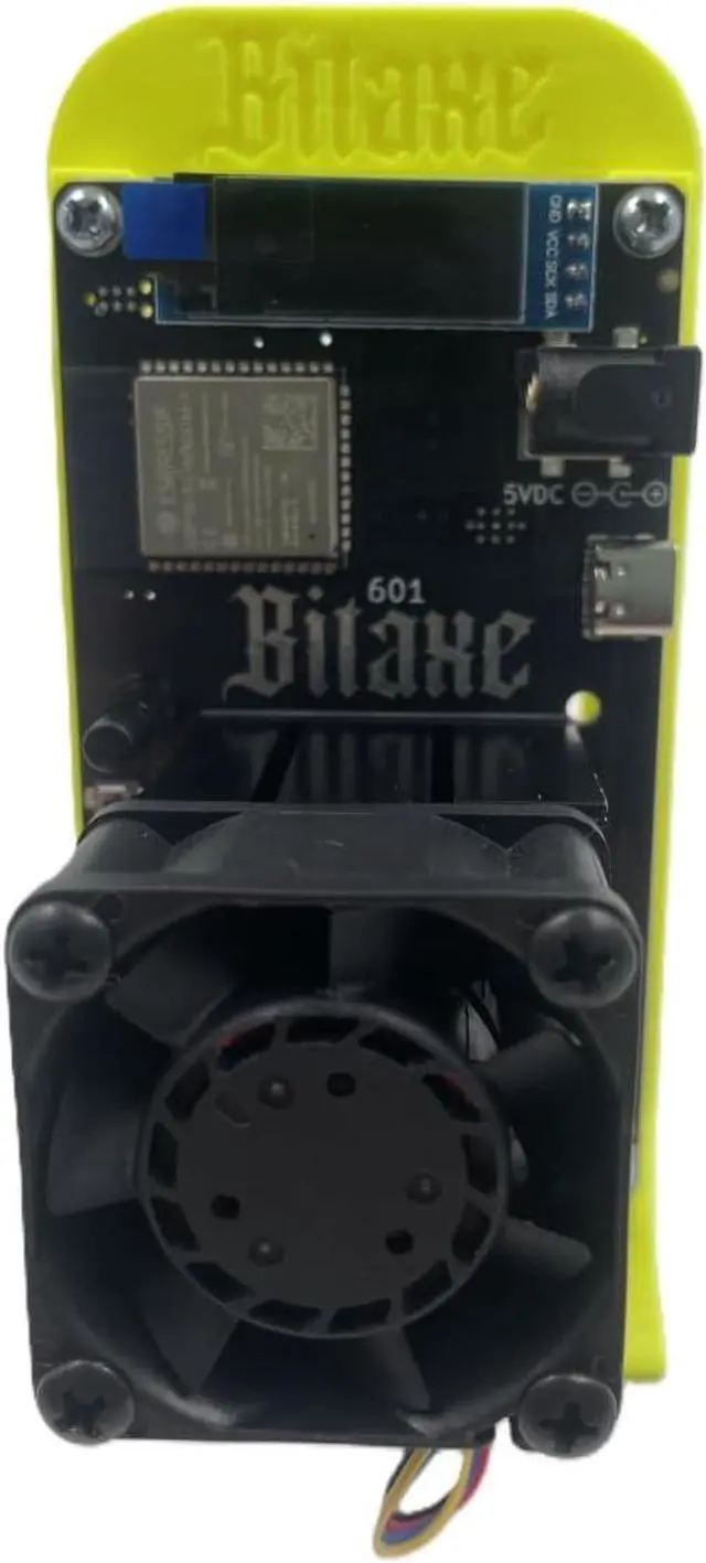 Alt view image 2 of 5 - Solo Miner Bitaxe Gamma 601 1.2TH/s Crypto Bitcoin Miner, Silent Mini Solo Miner 18W BM1370 Asic Chip Machine BTC