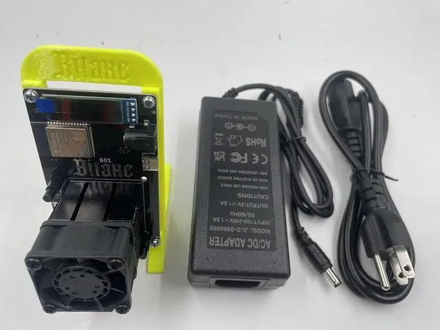 Alt view image 4 of 5 - Solo Miner Bitaxe Gamma 601 1.2TH/s Crypto Bitcoin Miner, Silent Mini Solo Miner 18W BM1370 Asic Chip Machine BTC