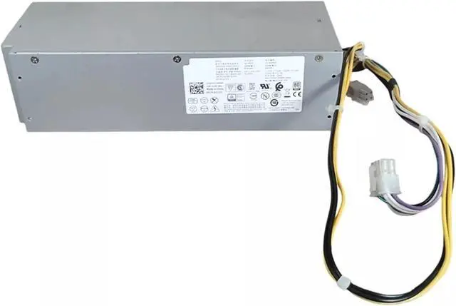 Alt view image 3 of 3 - 180W PSU For 3040 3046 3650 5040 7040 SFF MT Power Supply UH180ES-00 0J1J77 L180ES-00 05XV5K AC180AS-00 02GXHK(6Pin 4Pin)