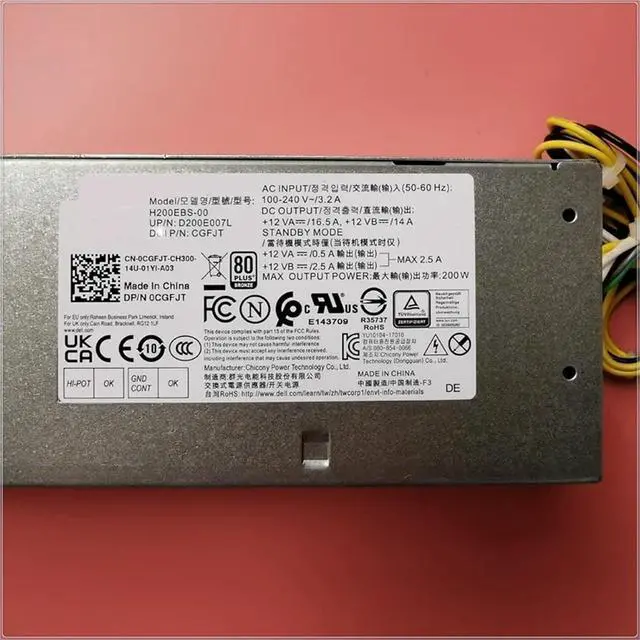 Alt view image 3 of 6 - 3050 5050 7050 3060 5060 7060 7070 3070 200W Power Supply PSU H200EBS-00 L200EBS-00 AC200EBS-00 H200NS-00