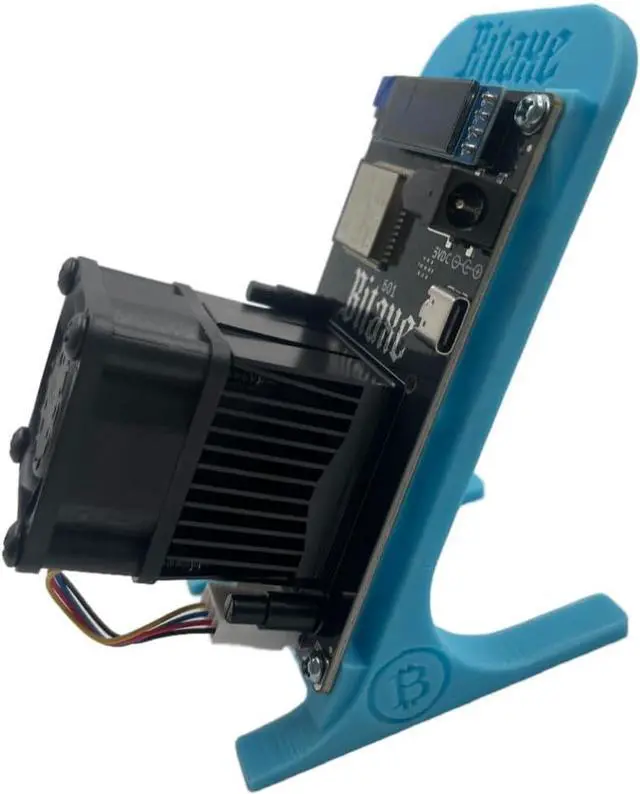 Main image of Bitaxe Gamma 601 Bitcoin Miner Solo Miner 1.2TH/S 17W BM1370 Dedicated to Bitcoin (BTC) Mining (Blue)