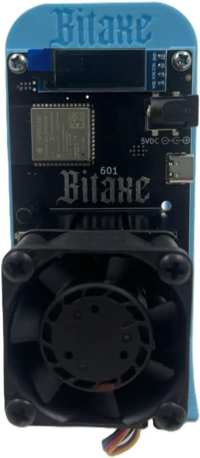 Alt view image 2 of 4 - Bitaxe Gamma 601 Bitcoin Miner Solo Miner 1.2TH/S 17W BM1370 Dedicated to Bitcoin (BTC) Mining (Blue)