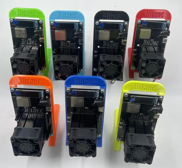 Alt view image 4 of 4 - Bitaxe Gamma 601 Bitcoin Miner Solo Miner 1.2TH/S 17W BM1370 Dedicated to Bitcoin (BTC) Mining (Blue)