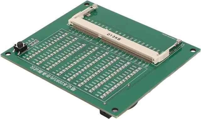 Alt view image 6 of 7 - DDR3 Memory Test Card, Portable Laptop DDR3 Tester, 110 LED Indicators for Fault Diagnosis, Supports Laptop DDR3 Memory Modules, with Battery Not Included