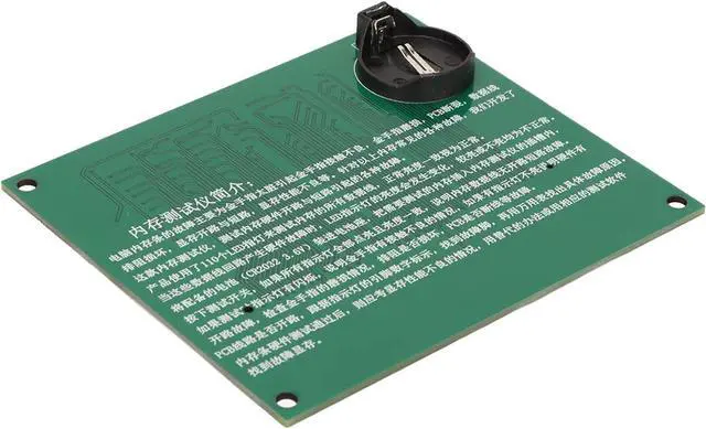 Alt view image 7 of 7 - DDR3 Memory Test Card, Portable Laptop DDR3 Tester, 110 LED Indicators for Fault Diagnosis, Supports Laptop DDR3 Memory Modules, with Battery Not Included