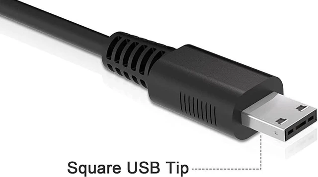 Alt view image 2 of 6 - 280W 20V 14A USB Tip Laptop Charger Compatible with GE66 Dragonshield 10SFS MSI GE66 GE76 Raider MSI GP76 GP66 Leopard ADP-280BB B A18-280P1A Power Supply Adapter Cord