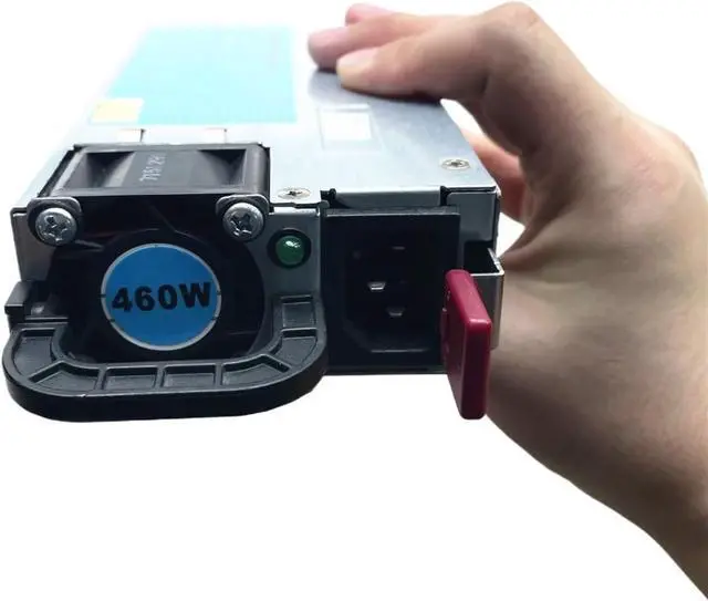 Alt view image 3 of 4 - for DL360 DL380G6 G7 G8 460W Server Power Supply 511777-001 499249-001 499250-101 DPS-460EB A HSTNS-PR17