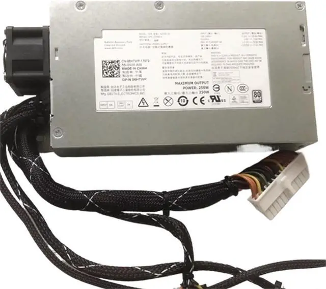 Alt view image 3 of 3 - 06HTWP 0CKMX0 for R210 Server 250W Power Supply N250E-S0 L250E-S0 NPS-250NB CN-06HTWP 6HTWP CKMX0